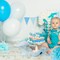 Gender Reveal Confetti - Gold and Blue for Baby Boy Shower Decorations, 250PCS for Gender Reveal and Table Decorations